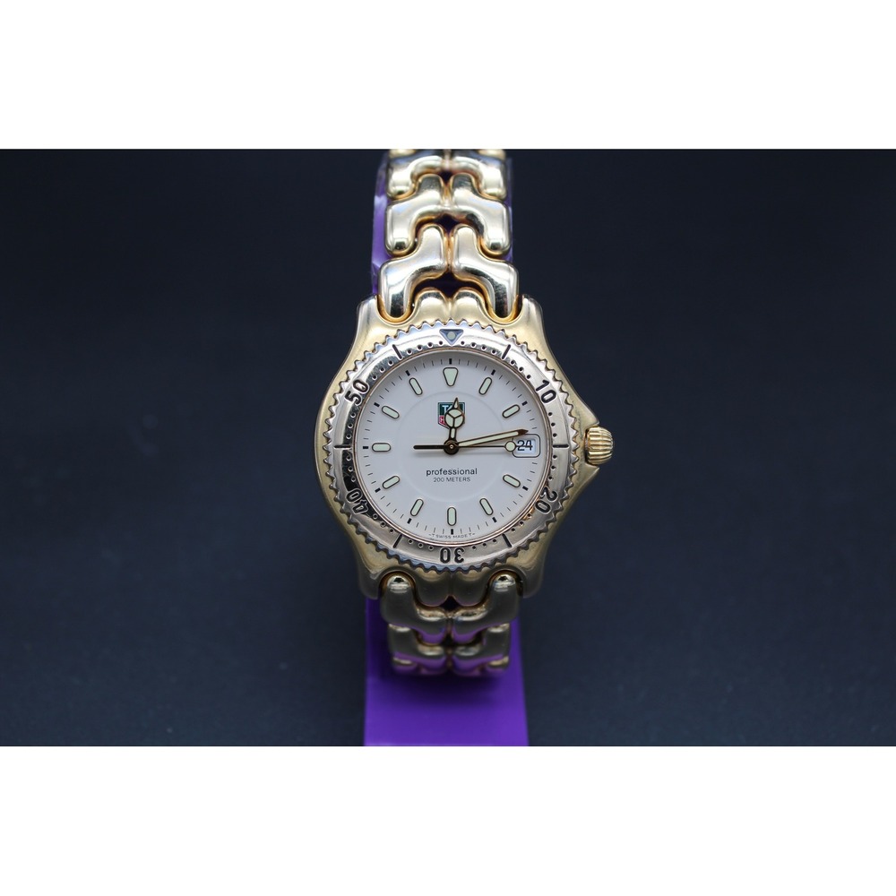 TAG Heuer S/el WG1130-0 Professional 200M Quartz 38mm Full Bracelet